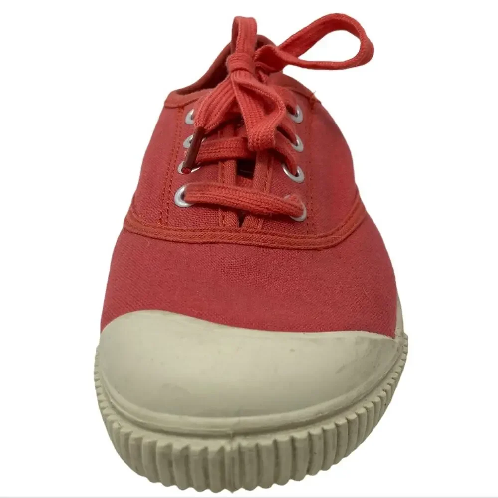 Keen Coral Pink Maderas Canvas Lace Up Sneakers